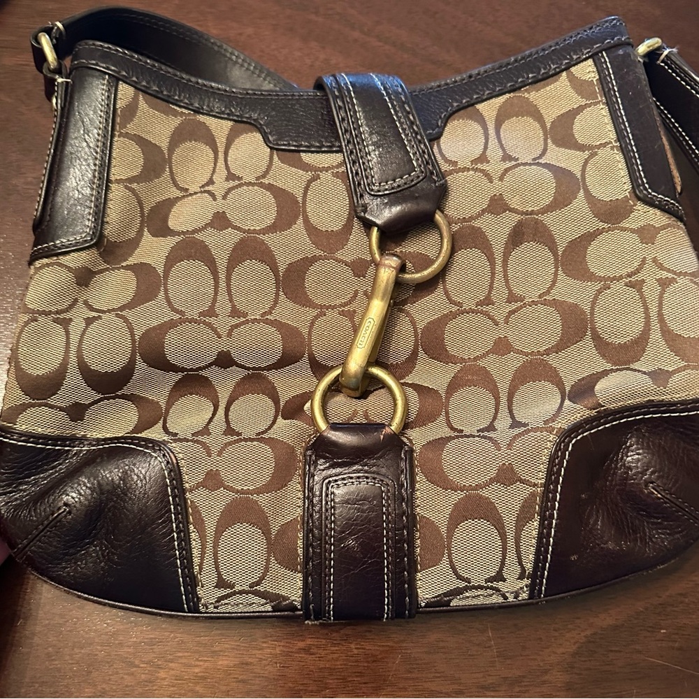 Coach Brown Hampton bag 2007